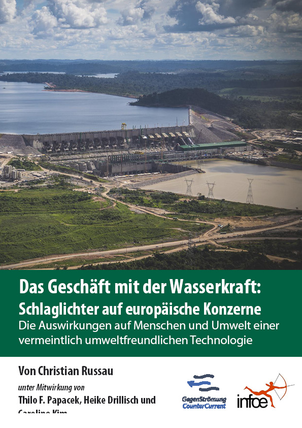Broschüre: Das Geschäft mit der Wasserkraft – Schlaglichter auf europäische Konzerne